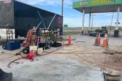 Polishing-fuel-in-Colorado-major-water-in-tank gas station