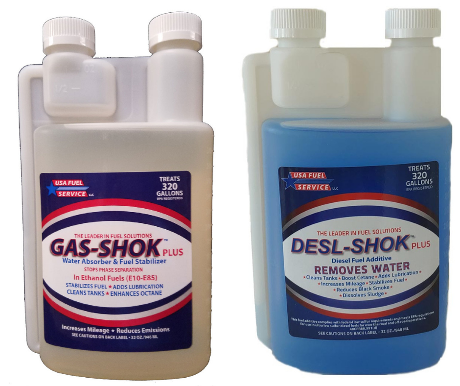 fuel additives gas shok and desl shok