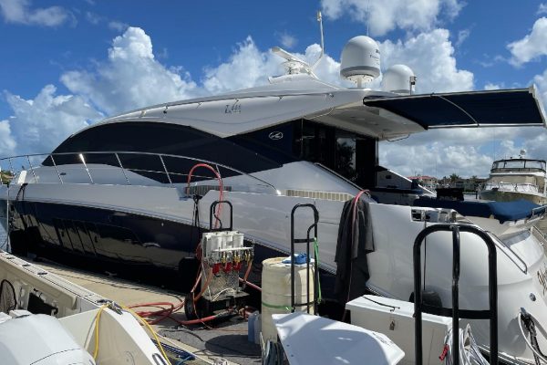 fuel polishing in a boat in Charleston South Carolina