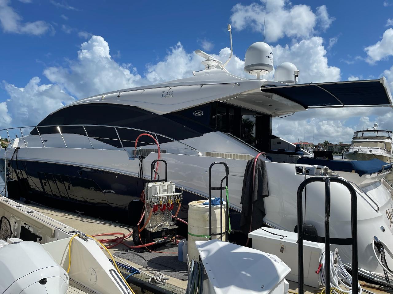 fuel polishing in a boat in Charleston South Carolina